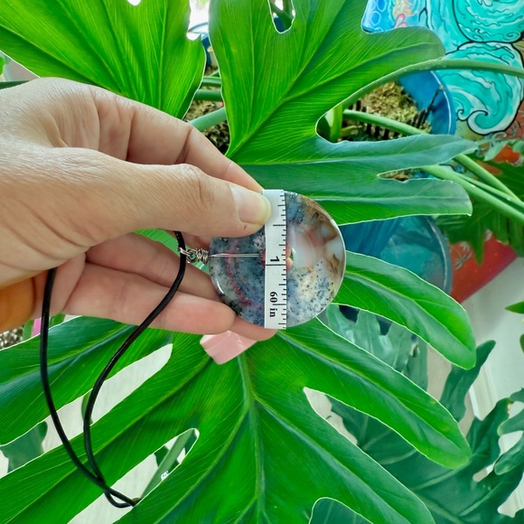 Dendritic Opal necklace - Picture 8 of 8